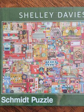 Brand new! Schmidt Vintage Haberdashery 1000pc jigsaw puzzle Shelley Davies